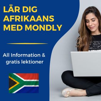 Lär dig afrikaans med Mondly - All information och gratis lektioner