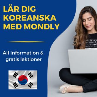 Lär dig koreanska med Mondly - All information och gratis lektioner