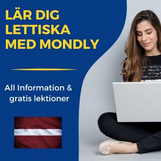 Lär dig lettiska med Mondly - All information och gratis lektioner