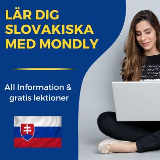 Lär dig slovakiska med Mondly - All information och gratis lektioner