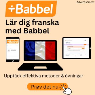 Lär dig franska med Babbel - uptäkk efektiva metoder og övningar