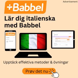 Lär dig italienska med Babbel - uptäkk efektiva metoder og övningar