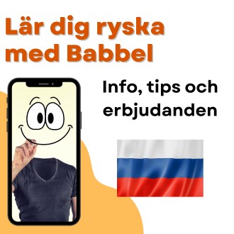 Lär dig ryska med Babbel - Info tips och erbjudanden