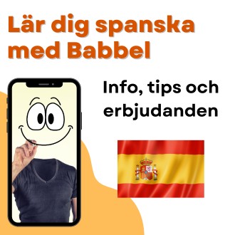 Lär dig spanska med Babbel - Info tips och erbjudanden