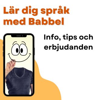 Lär dig sprak med Babbel - Info tips och erbjudanden