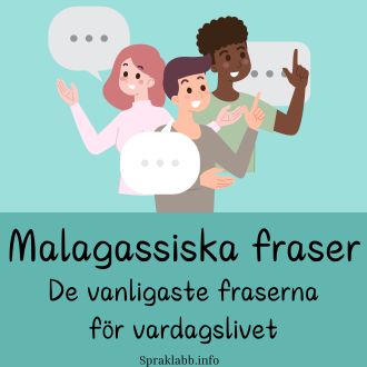 Malagassiska fraser - De vanligaste fraserna för vardagslivet